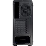 Inter-Tech C-3 Saphir RGB | Midi Tower | Zwart - Afbeelding 5