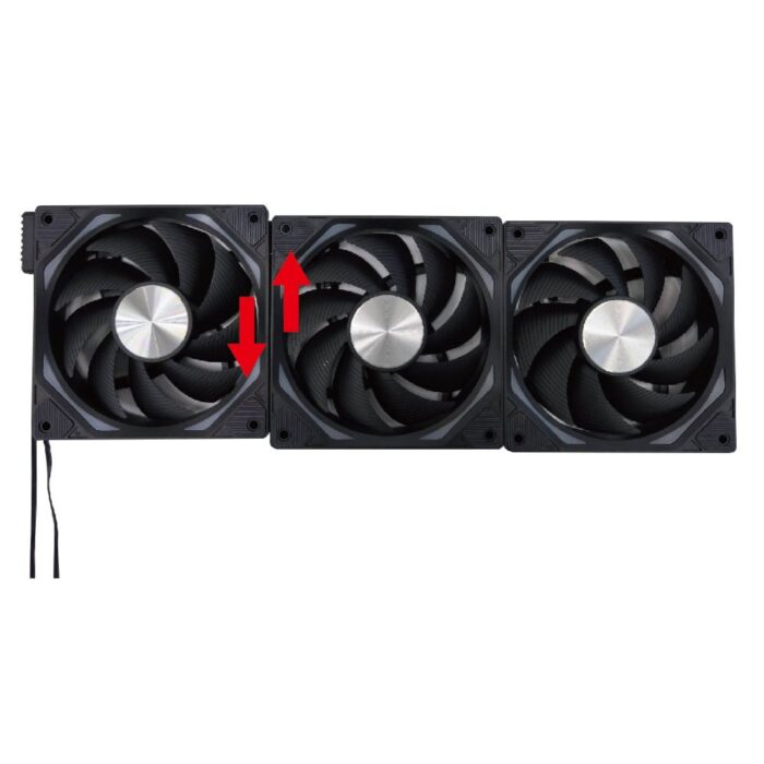 Azza Galaxy 3 RGB Pack | 120mm Case Fans - Afbeelding 2