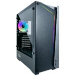 Azza Apollo 430 RGB | Midi Tower Case | Zwart