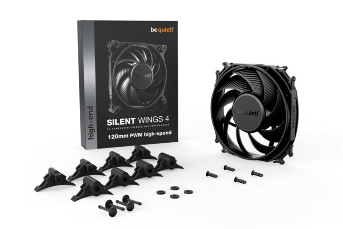 be quiet! SILENT WINGS 4 | 120mm PWM Computer behuizing Ventilator 12 cm Zwart 1 stuk(s) - Afbeelding 4