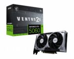 MSI GeForce RTX 5060 Ventus 2X OC | 8GB GDDR7 | DLSS 4 | Videokaart | Nvidia GPU