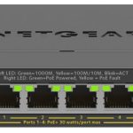 GS305EPP-100PES | 5-poorts Gigabit Smart Managed Plus PoE+ Switch | 120W PoE-vermogen | VLAN/QoS | Webbeheer