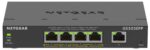 GS305EPP-100PES | 5-poorts Gigabit Smart Managed Plus PoE+ Switch | 120W PoE-vermogen | VLAN/QoS | Webbeheer