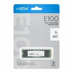 Crucial E100 | 480GB NVMe SSD | M.2 Gen4 | 4.700MB/s Lezen | 2.500MB/s Schrijven