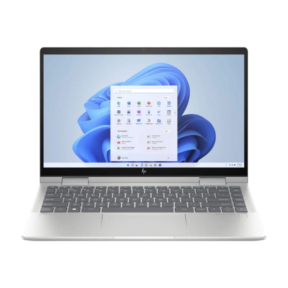 22aa7fd387a7c871148fe4071fb1db535fdf6fbaed6739879c48bd24b1f82770.jpg HP Envy X360 2-in-1 | 14" Full HD IPS Touch | Intel Core 5 120U | 8GB RAM | 512GB SSD | Windows 11 Home - Afbeelding 1