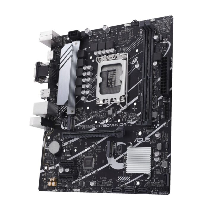 ASUS PRIME B760M-K D4 | Socket LGA 1700 | Intel B760 | 2xDDR4 | Micro-ATX | Moederbord - Afbeelding 4