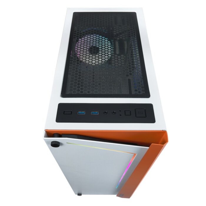 Azza Apollo 430 RGB | Midi Tower Case | Wit - Afbeelding 3