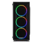 Sharkoon TG4M RGB | Midi Tower Case | Zwart - Afbeelding 2