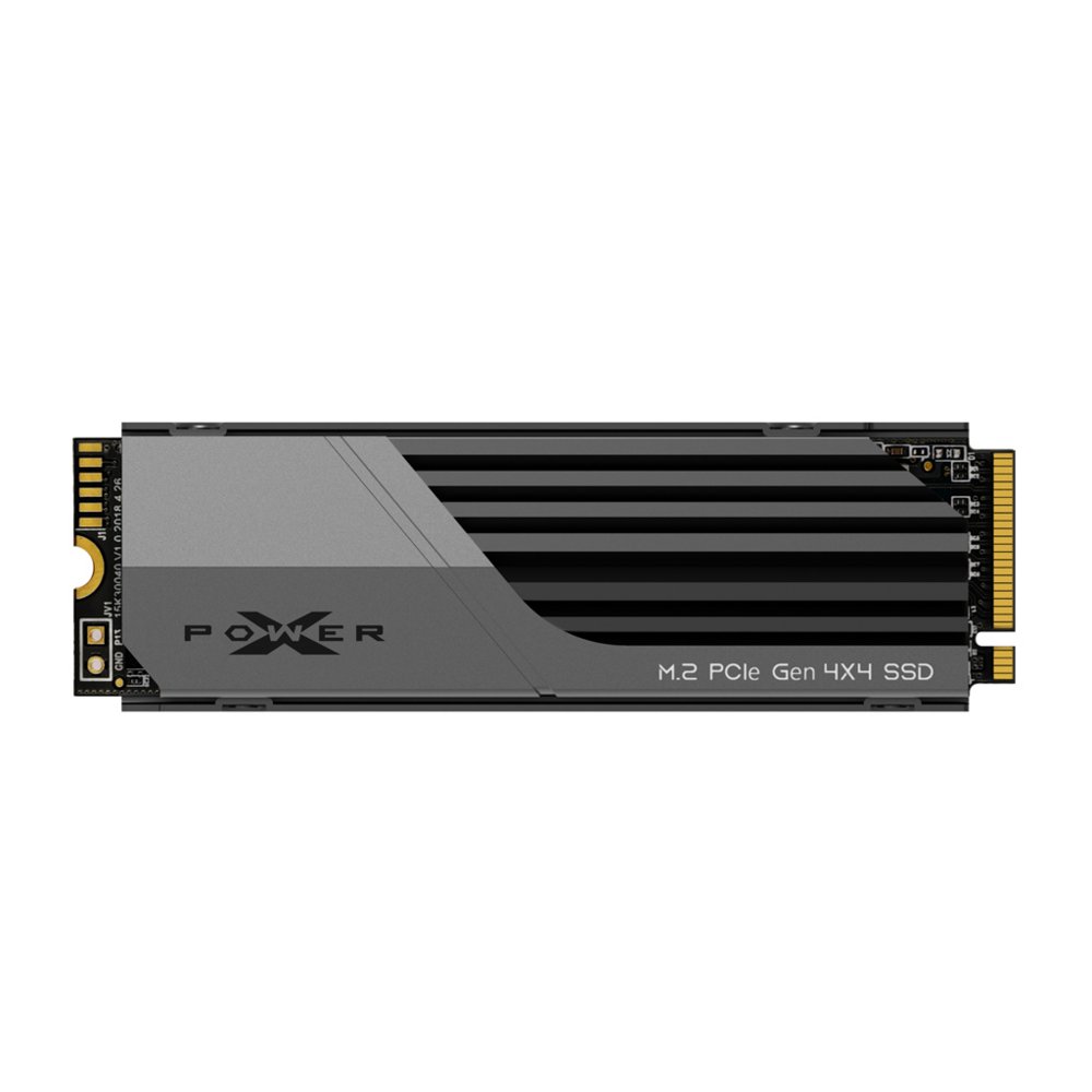 337b1067b09600ce4f83b0088bbde178d7ce26c492e4e91f4054e39e1b88a988.jpg Silicon Power XS70 | 2TB NVMe SSD | M.2 Gen4 | 7.300MB/s Lezen | 6.800MB/s Schrijven | Heatsink - Afbeelding 1