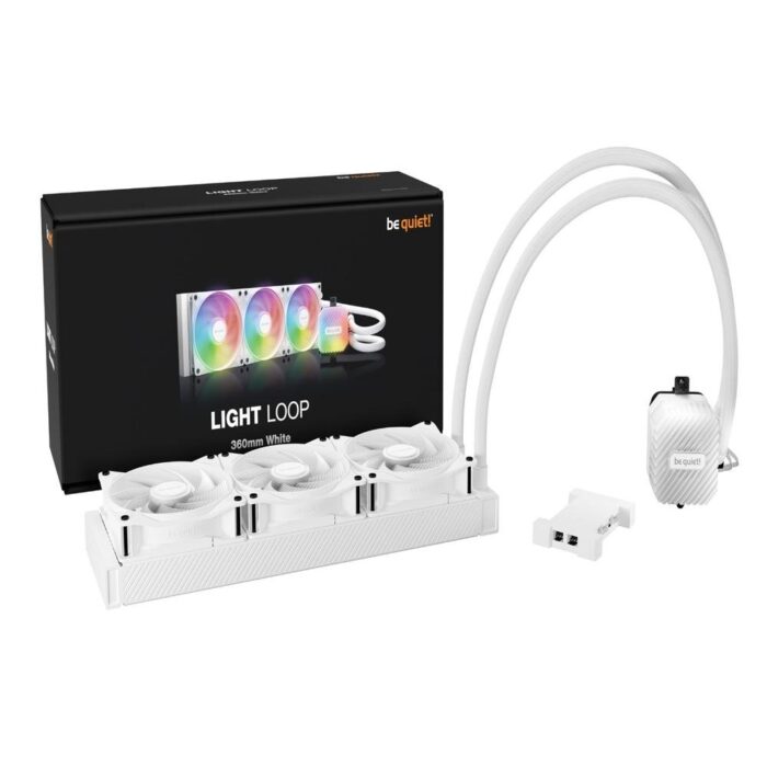 be quiet! LIGHT LOOP 360mm | All-in-One CPU Waterkoeler | Wit - Afbeelding 4