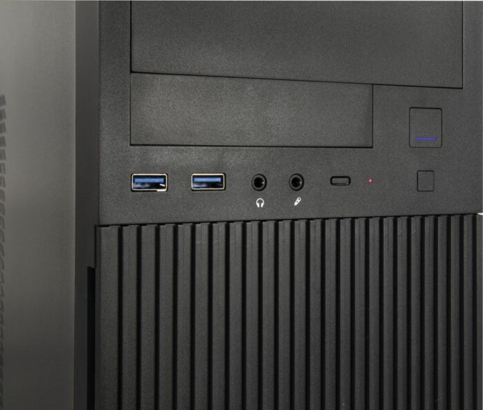 Inter-Tech IT-6521 | Micro-Tower | Zwart - Afbeelding 2