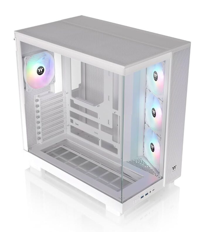Thermaltake View 380 XL TG ARGB | Mid Tower Case | Snow (CA-11E-00M6WN-00) - Afbeelding 4