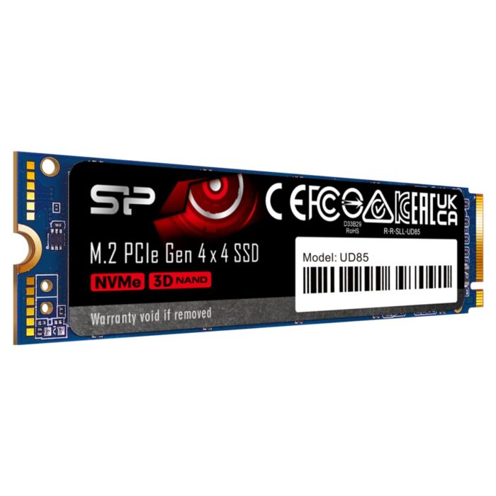 Silicon Power UD85 | 250GB NVMe SSD | M.2 Gen4 | 3.300MB/s Lezen | 1.300MB/s Schrijven - Afbeelding 3