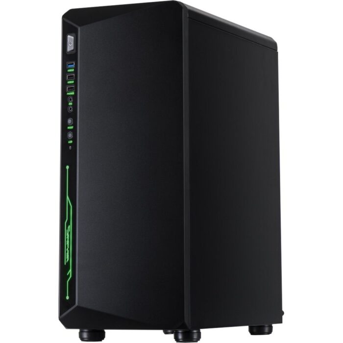 Inter-Tech C-3 Saphir RGB | Midi Tower | Zwart - Afbeelding 6