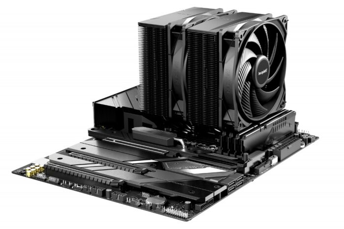 be quiet! Pure Rock Pro 3 Black | 250W TDP | 155mm Hoogte | 120mm Fans | CPU Luchtkoeler - Afbeelding 5