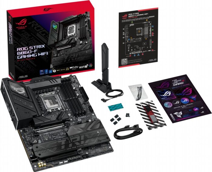ASUS ROG Strix B860-F GAMING WIFI | Socket LGA 1851 | Intel B860 | 4xDDR5 | ATX | Moederbord - Afbeelding 12