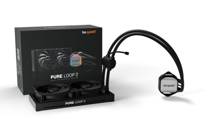 be quiet! PURE LOOP 2 240mm | All-in-One CPU Waterkoeler | Zwart - Afbeelding 2