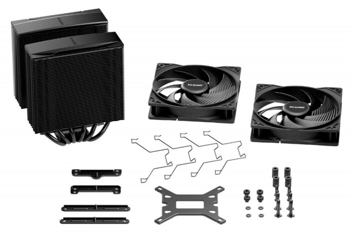 be quiet! Pure Rock Pro 3 Black | 250W TDP | 155mm Hoogte | 120mm Fans | CPU Luchtkoeler - Afbeelding 7