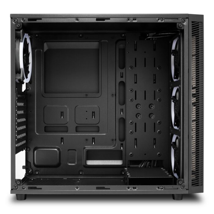 Sharkoon TG4M RGB | Midi Tower Case | Zwart - Afbeelding 5