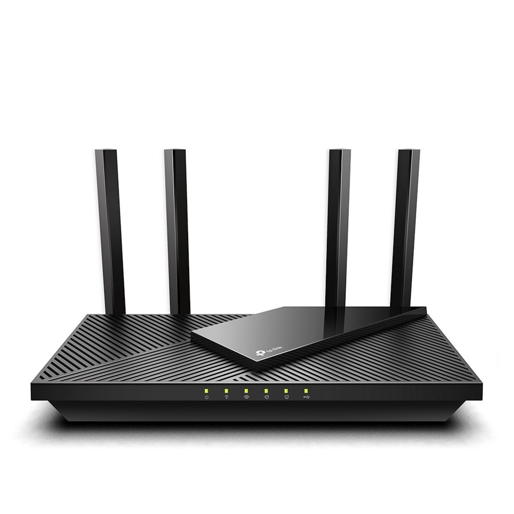 594ffd103cd7170f7ff00a7634b563a54f40716a5f9e0fe9bb271cb417542fa7.jpg TP-Link Archer AX55 | Wifi 6 Router | Gigabit Ethernet Dual-band (2.4 GHz / 5 GHz) | 2402Mbit/s - Afbeelding 1