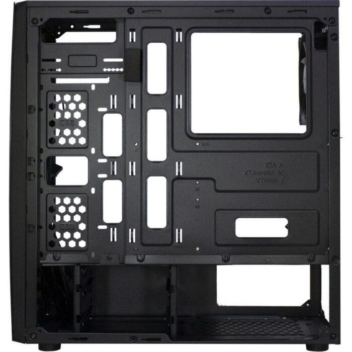 Inter-Tech Thunder Blue Light | Midi Tower Case | Zwart | RENEWED - Afbeelding 5