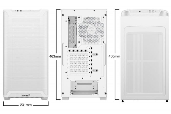 be quiet! PURE BASE 501 LX RGB | Midi Tower Case | Wit - Afbeelding 2
