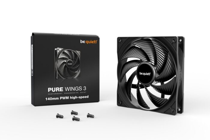 be quiet! Pure Wings 3 | 140mm PWM High Speed Case Fan - Afbeelding 3