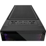 Inter-Tech X-908 Infini2 | Infinity Mirror | Tower Case | USB-C | Zwart - Afbeelding 8