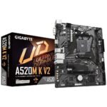 Gigabyte A520M-K V2 | Socket AM4 | AMD A520 | 2xDDR4 | Micro-ATX | Moederbord - Afbeelding 5