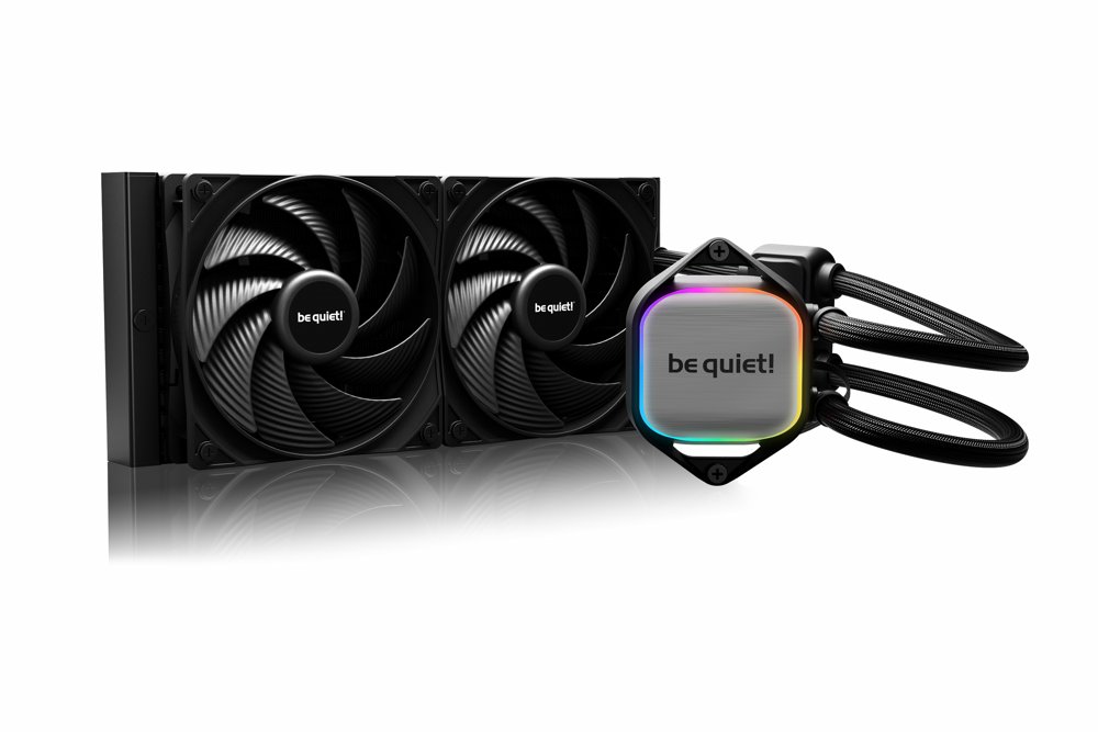 659a2e57201f91fb75131b4e2884457a06b7a1d9a5b20a775da8a530067f366d.jpg be quiet! PURE LOOP 2 240mm | All-in-One CPU Waterkoeler | Zwart - Afbeelding 1