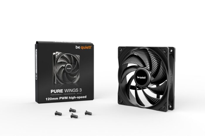 be quiet! Pure Wings 3 | 120mm PWM High Speed Case Fan - Afbeelding 3