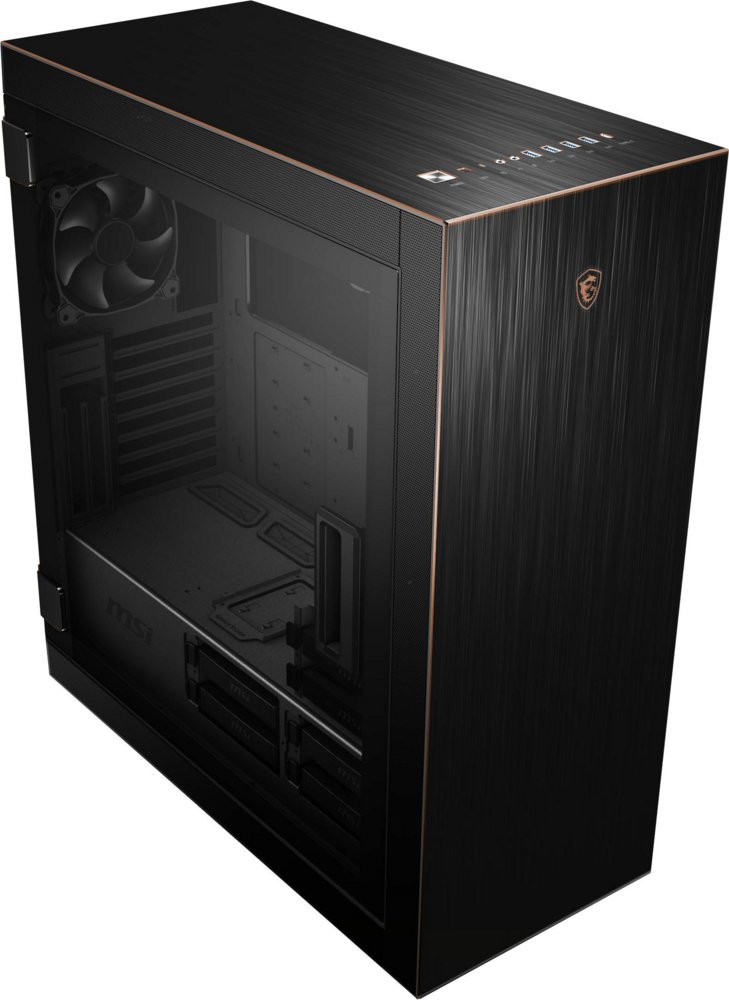 6e5b1bb3fb123c857f83ab90a94f268c8687e2836d577d6ddb8a537f9c43690f.jpg MSI MPG Sekira 500G | Midi Tower Case | USB-C | Zwart - Afbeelding 1