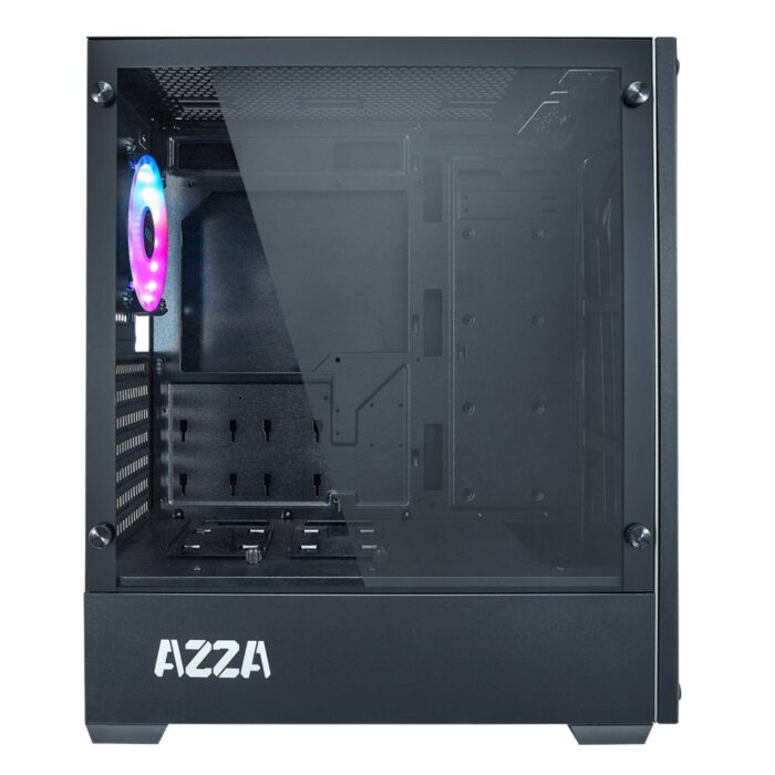 Azza Apollo 430 RGB | Midi Tower Case | Zwart - Afbeelding 4