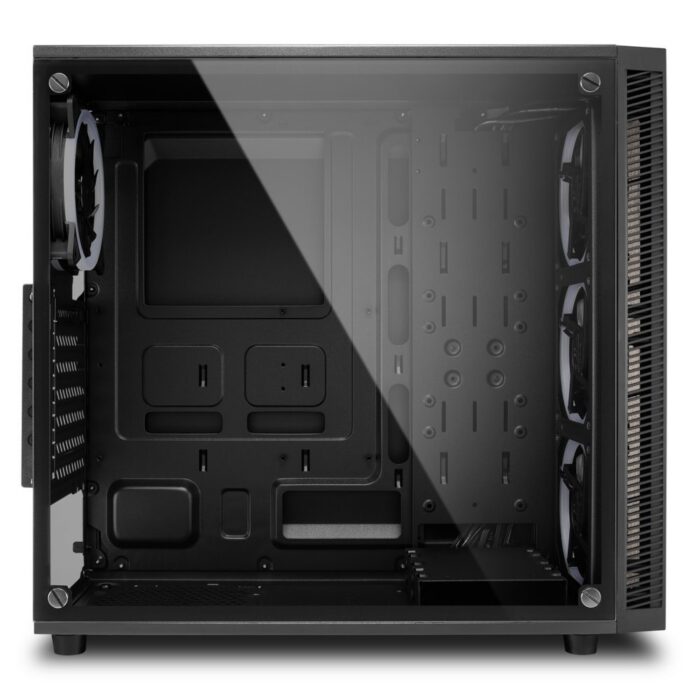 Sharkoon TG4M RGB | Midi Tower Case | Zwart - Afbeelding 4