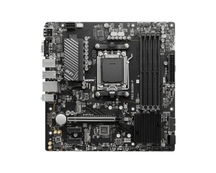 MSI PRO B650M-P | Socket AM5 | AMD B650 | 4xDDR5 | Micro-ATX | Moederbord - Afbeelding 4