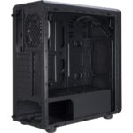 Inter-Tech C-3 Saphir RGB | Midi Tower | Zwart - Afbeelding 2