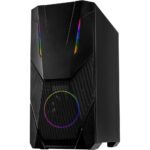 Inter-Tech IT-3303 Hornet RGB | Midi Tower Case | Zwart - Afbeelding 3