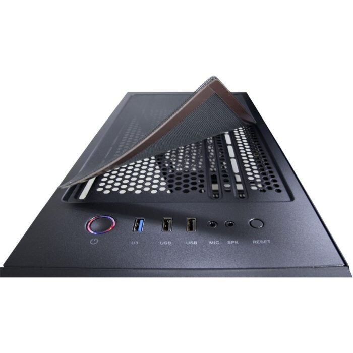 Inter-Tech C-303 Mirror | Tower Case | Zwart - Afbeelding 9
