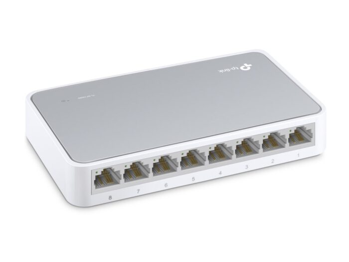 TP-Link TL-SF1008D | 8-Poorts 10/100 Mbps Desktop Switch | Unmanaged - Afbeelding 6