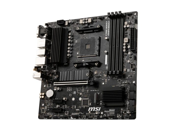 MSI B550M PRO-VDH WIFI | Socket AM4 | AMD B550 | 4xDDR4 | Micro-ATX | Moederbord | Returned - Afbeelding 4