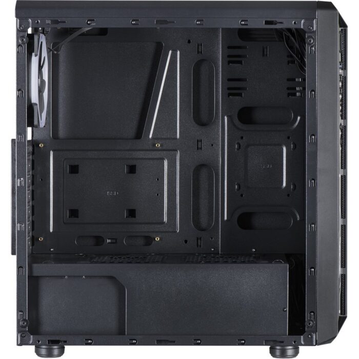 Inter-Tech C-3 Saphir RGB | Midi Tower | Zwart - Afbeelding 4