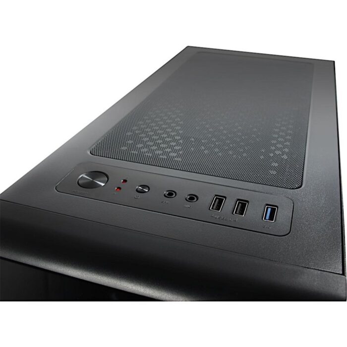 Inter-Tech CXC2 Blue Light | Midi Tower Case | Zwart - Afbeelding 5