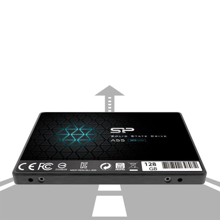 Silicon Power A55 | 128GB SATA SSD | 2.5'' | 460MB/s Lezen | 360MB/s Schrijven - Afbeelding 5