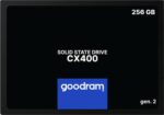 Goodram CX400 | 256GB SATA SSD | 2.5'' | 550MB/s Lezen | 480MB/s Schrijven - Afbeelding 2