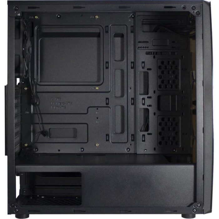 Inter-Tech Thunder Blue Light | Midi Tower Case | Zwart | RENEWED - Afbeelding 7