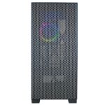 Azza Hive 450 RGB | Midi Tower Case | Zwart - Afbeelding 2