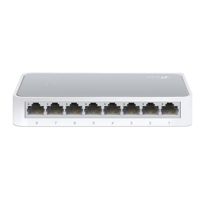 TP-Link TL-SF1008D | 8-Poorts 10/100 Mbps Desktop Switch | Unmanaged - Afbeelding 2