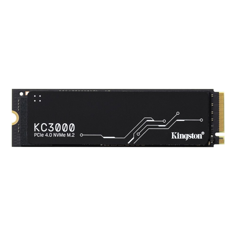 a86ce53c63b8a0b9f5808cc02e65b818b4f504548bdb8743ecaccc7324212ca7.jpg Kingston KC3000 | 2TB NVMe SSD | M.2 Gen4 | 7.000MB/s Lezen | 7.000MB/s Schrijven - Afbeelding 1
