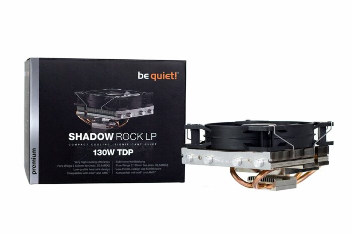 be quiet! Shadow Rock | 130W TDP | Low Profile | CPU Luchtkoeler - Afbeelding 4