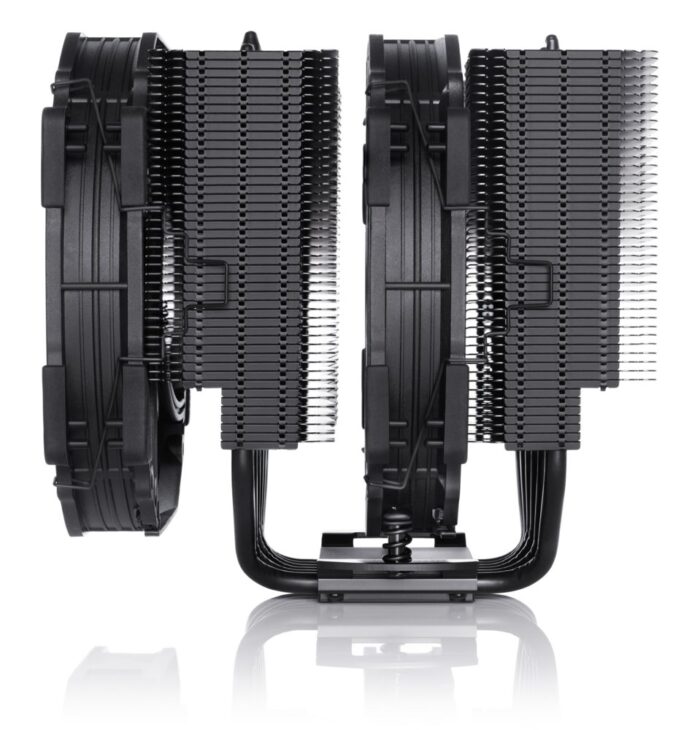 Noctua NH-D15 chromax.black | 250W TDP | 165mm Hoogte | 140mm Fans | CPU Luchtkoeler - Afbeelding 4